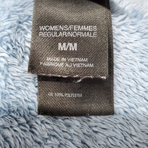 The North Face Women's Otis Fleece Blue Full-Zip Lightweight Jacket Pockets Sz M - Picture 10 of 15